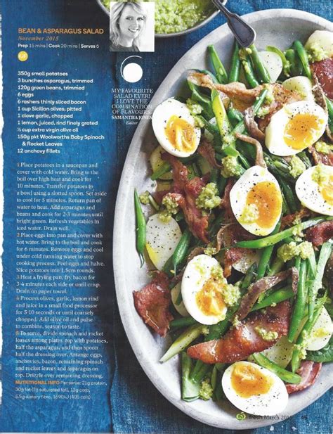A recipe for better heart health. Bean & Asparagus Salad | Recipes, Dinner recipes, Asparagus salad recipe