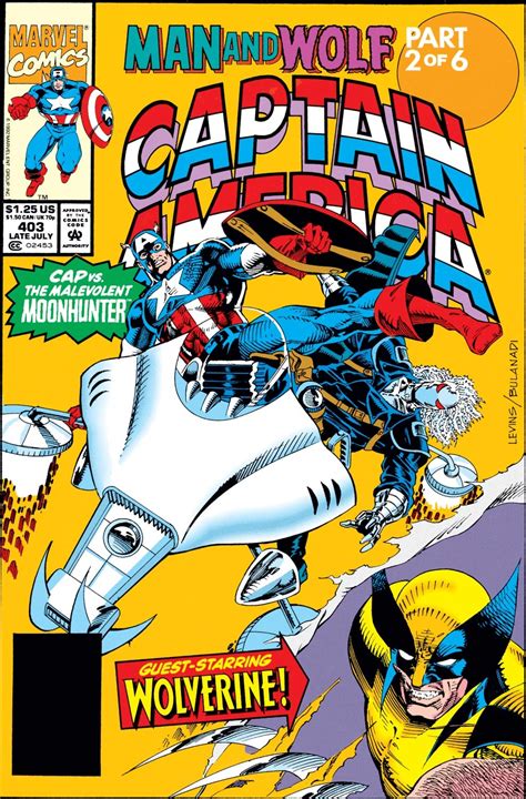 Captain America Vol 1 403 Marvel Database Fandom