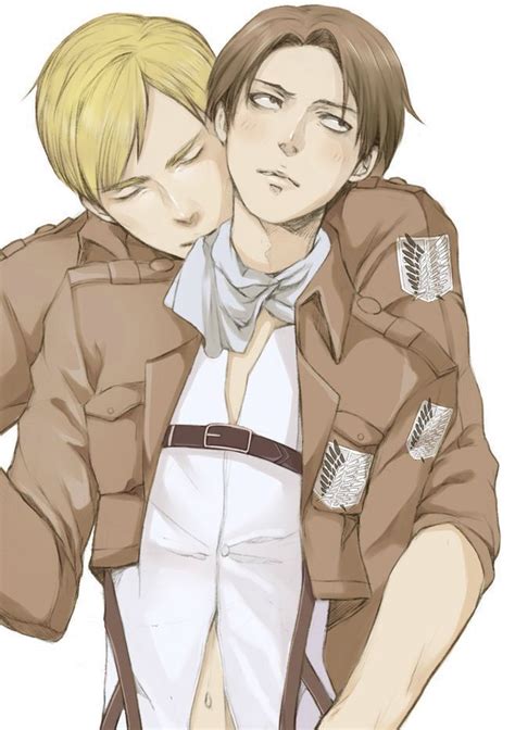 pin by 𝐋𝐞𝐯𝐢 𝐀𝐜𝐤𝐞𝐫𝐦𝐚𝐧 on aot snk eruri attack on titan levi levi and erwin