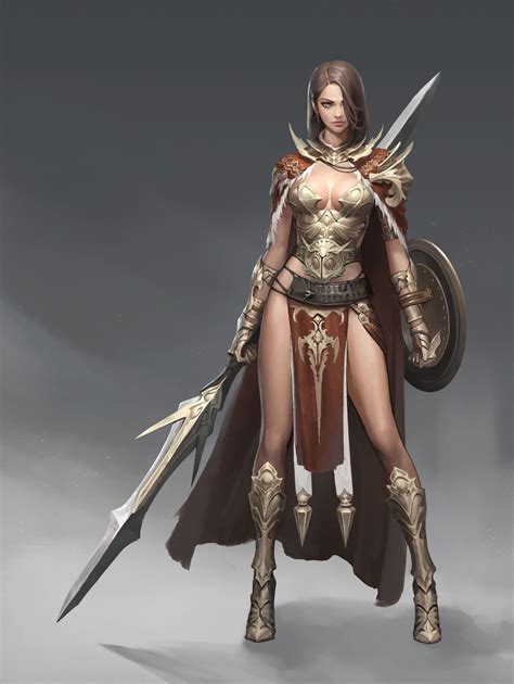 Artworkgaxnd Fantasy Female Warrior
