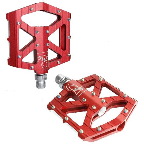 Buy Vp Alloy Cnc Mountain Mtb Bmx Bike Bicycle Flat Pedals Red Cd