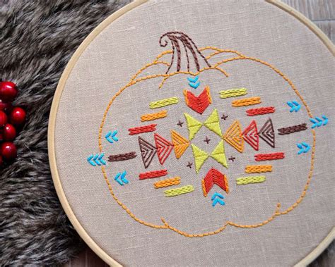 10 Hand Embroidery Patterns for Autumn Stitching