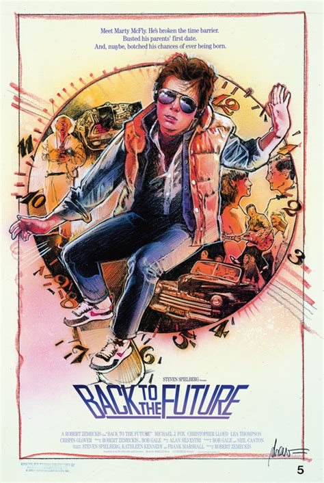 The Geeky Nerfherder Movie Poster Art Back To The Future 1985