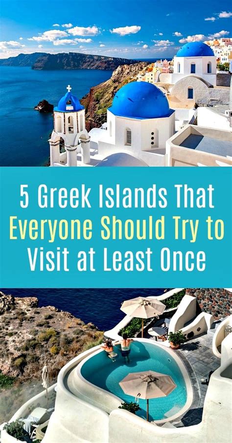 Greek Islands That Everyone Should Try To Visit At Least Once Artofit