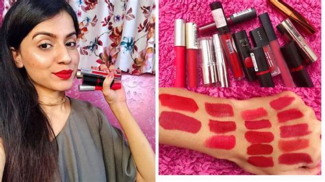 Matte Red Lipstick Shades For Indian Skin