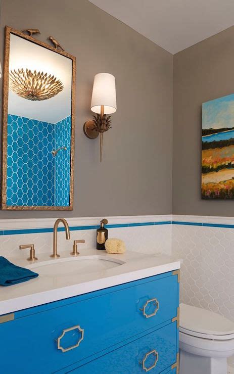Related posts for 24 inspirational gray and turquoise bathroom decor. Gray and Turquoise Bathrooms - Contemporary - Bathroom ...