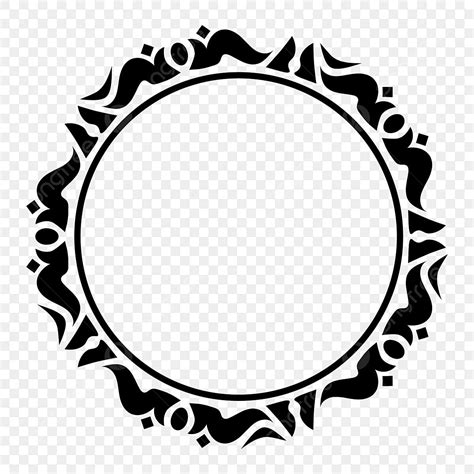 Round 1 Clipart Png Images Round Frame 1 Frame Round Frame Circle