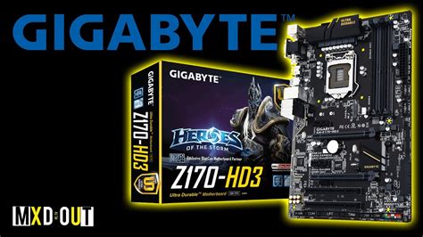 Gigabyte Z170 Hd3 Motherboard Review Youtube