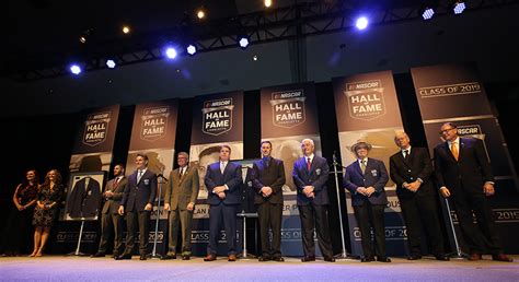 The nascar hall of fame is owned by the city of charlotte and its address is 400 e martin luther king jr blvd. NASCAR Hall of Fame welcomes Class of 2019 | NASCAR.com