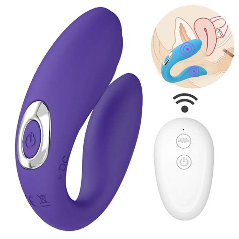 U Shape 10 Speed Vibrator Dual Motor Vibrating G Spot Dildos Clitoris Stimulation Vaginal Orgasm