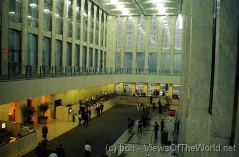 The North Towers Lobby Which Was Connected To The South Towers Lobby