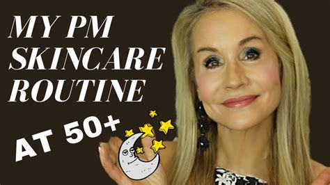 Pm Skincare Routine For Mature Skin Youtube