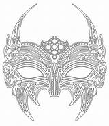 Mask Coloring Pages Christmas Year Print sketch template