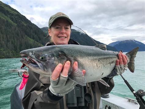 Silver Salmon Fishing In Valdez Alaska Fishing Passion