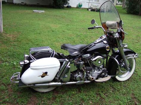 1958 Harley Davidson Flh Duo Glide Classic Motorcycle Pictures