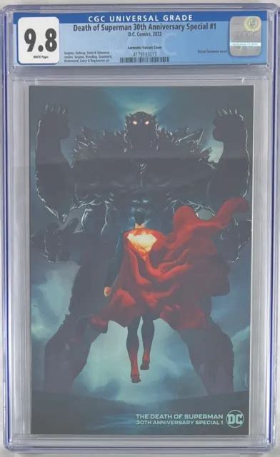Death Of Superman 30th Anniversary Special 1 Sarmento Cover Dc