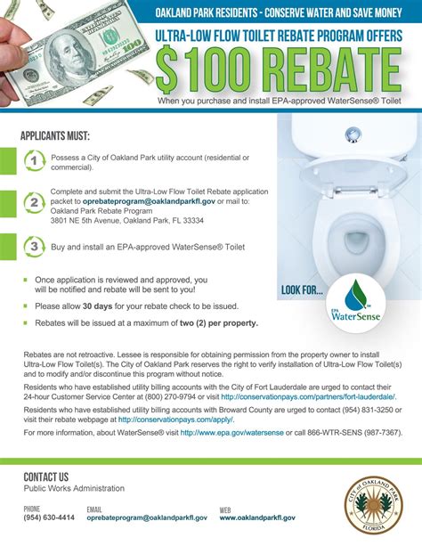 Rebates On Water Saving Toilets Florida