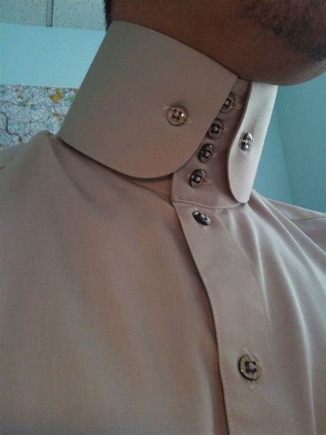 Pin By Stephen Gravitt On Funky Look High Collar Dress Shirts High