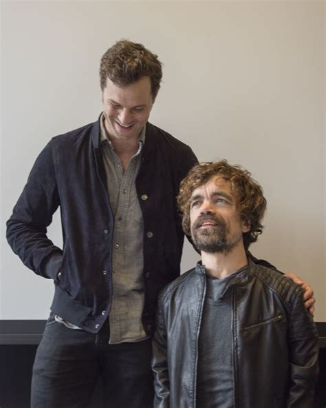 New York Ny September Jamie Dornan And Peter Dinklage At The My Dinner With Herve Press