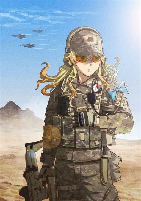 Blodie Soldier Anime Military Military Girl Fantasy Comics Anime
