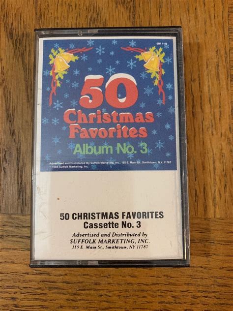 50 Christmas Favorites Cassette Ebay