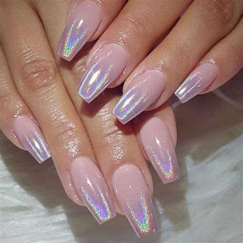 Holographic Nail Powder Holographic Glitter Nails Holo Nails