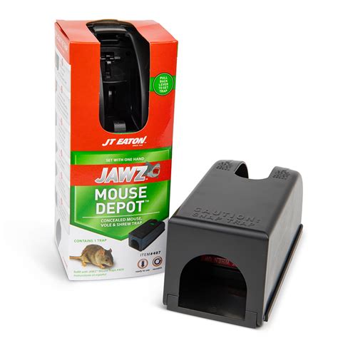 Jawz™ Mouse Depot™ Covered Mouse Traps Jt Eaton