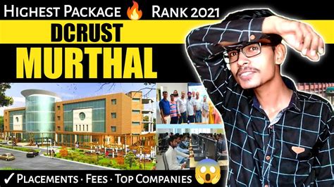 dcrust murthal review dcrust murthal placement dcrust murthal admission 2021 youtube