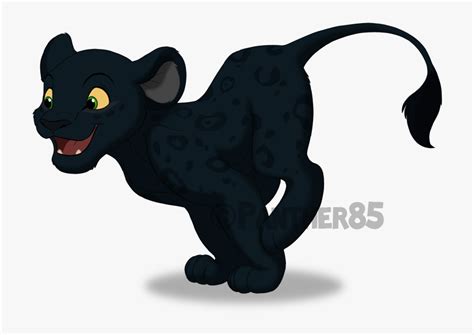 Drawing Cubs For Free Download On Black Panther Lion King Hd Png