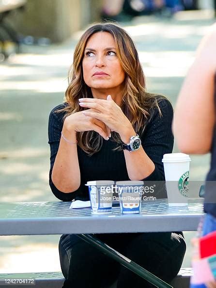 Mariska Hargitay Is Seen At Film Set Of The Law And Order Special News Photo Getty Images