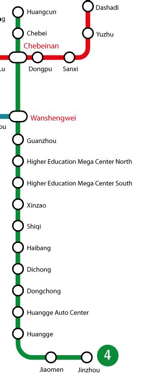 Countdown To The Guangzhou Asian Games Guangzhou Metro Line 4 The