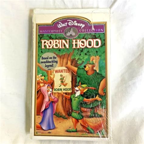 Walt Disney Classics Robin Hood Masterpiece Collection Vhs Factory