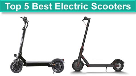 5 Best Electric Scooters Top 5 Electric Scooters Reviews Youtube