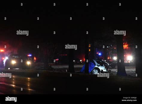 Gruesome accident scene hi-res stock photography and images - Alamy