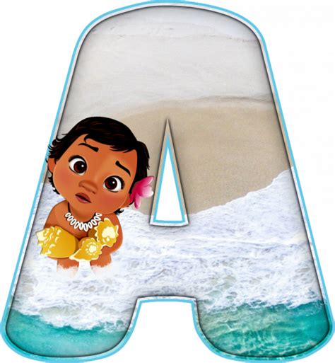 De Alfabeto Decorativo Moana Theme Letters Clipart Alfabeto The Best Porn Website