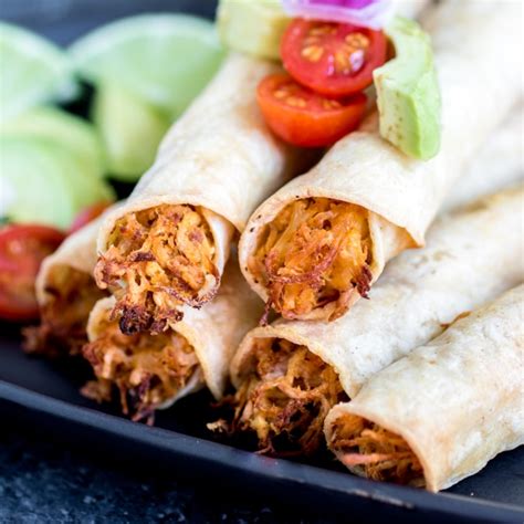 Easy Baked Chicken Taquitos Home Made Interest