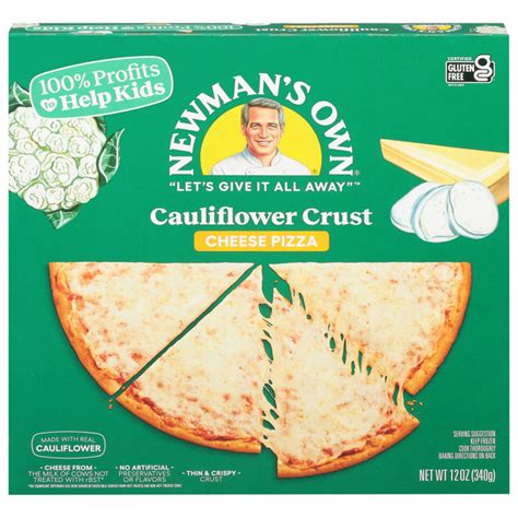 Save On Newman S Own Thin Crispy Cauliflower Crust Pizza Cheese