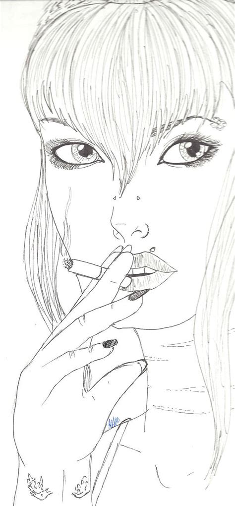 Cigarette Girl Ii By Lissybear On Deviantart