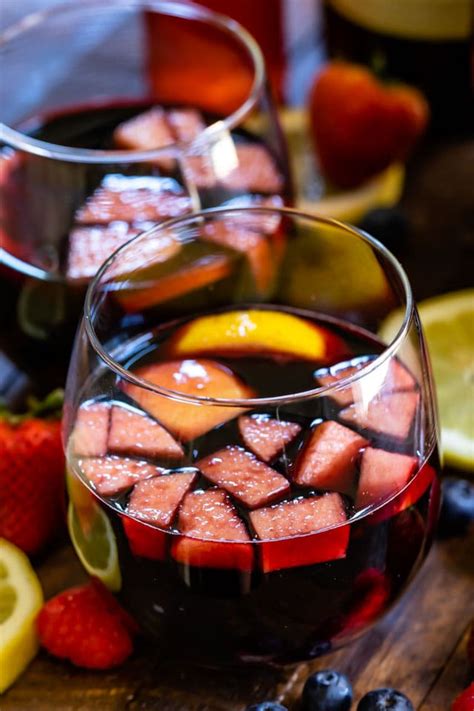 The Best Red Wine Sangria Recipe Crazy For Crust