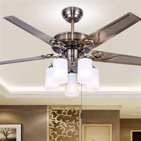 Enjoy a cool breeze combined with a stylish light fixture with one of our ceiling fans with lights. Ceiling fan led ceiling fans European style retro iron ...