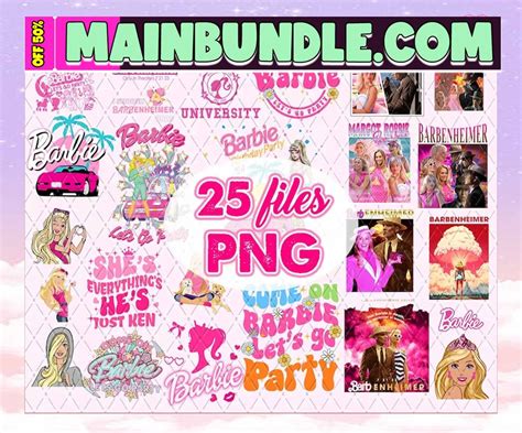 Barbie Svgs Y Pngs Bundle Doll Svgs Y Pngs Logo Cricut Etsy Espa A