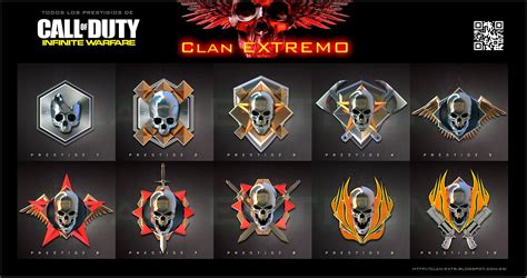 Clan Extremo Todos Los Prestigios De Call Of Duty Infinite Warfare