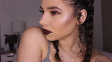 Dark Lip Makeup Tutorial Youtube