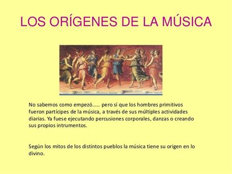 Generos De Musica Origenes De Generos Musicales