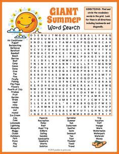 The article includes coloring images of summer. Welcome Summer Word Search : Printables for Kids - free ...