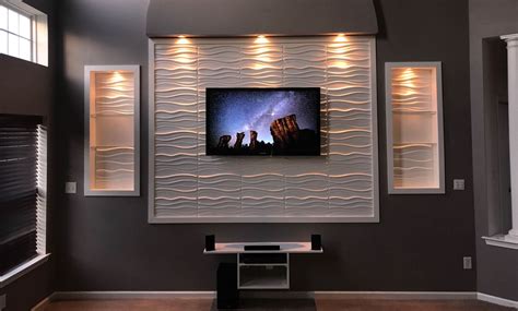 35 Stylish Led Tv Wall Panel Designs For Your Living Room Tv Wall