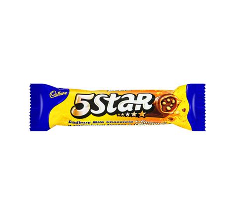 Cadbury Chocolate Bar 5 Star 32 X 485g Regular Bar Countlines