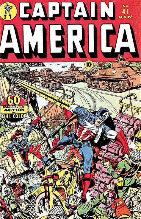Captain America Comics 1941 N° 41timely Publications Guia Dos