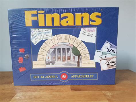 FINANS - ALGA SPEL - NYTT INPLASTAT SÄLLSKAPSSP.. (416741427) ᐈ Köp på Tradera