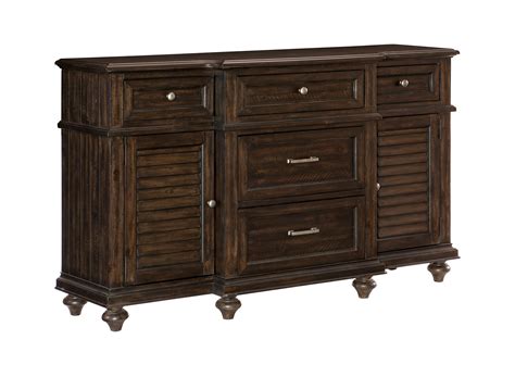 Homelegance Cardano Buffet Server Driftwood Charcoal 1689 55 At